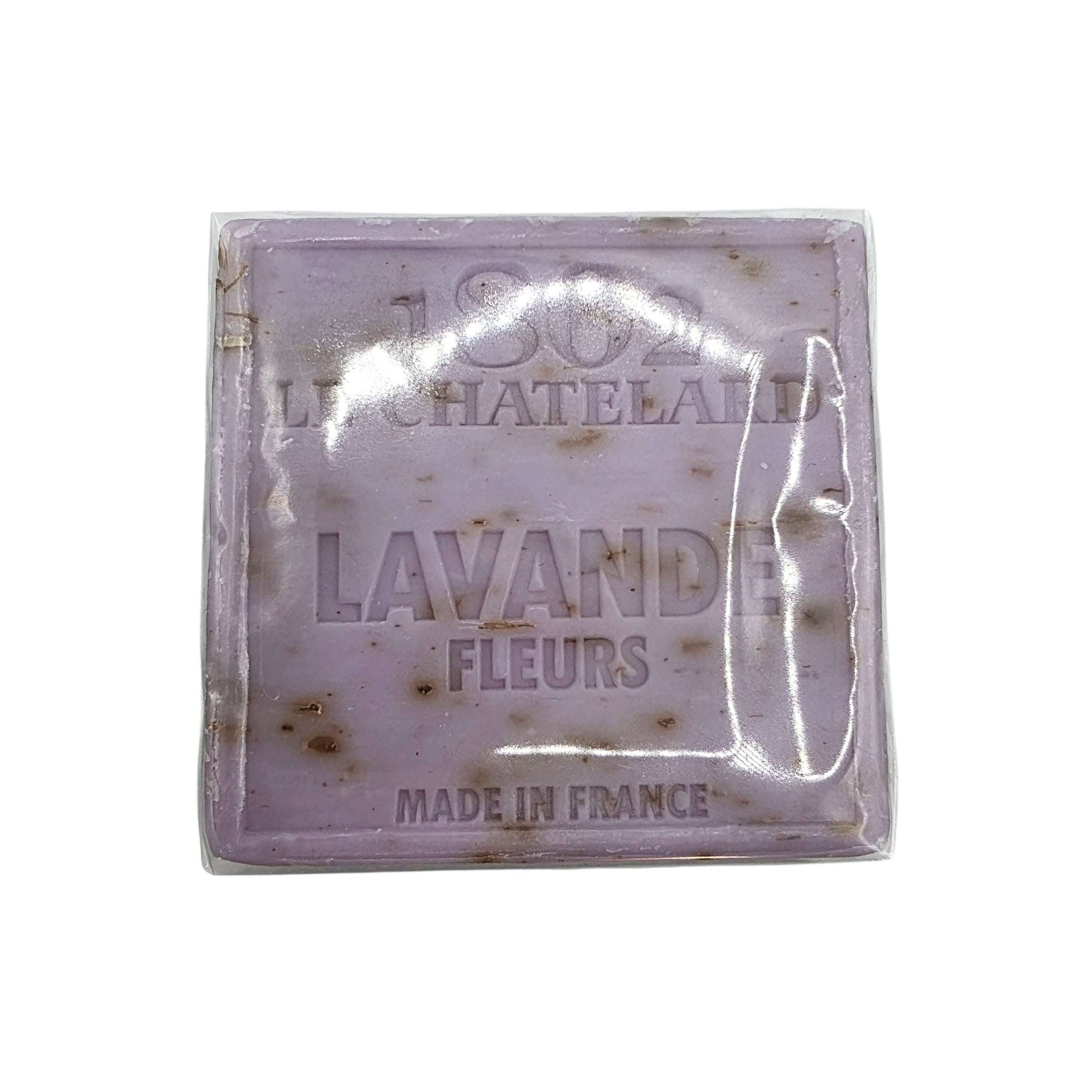 Savon de Marseille Naturel Exfoliant FLEURS DE LAVANDE