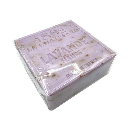 Savon de Marseille Naturel Exfoliant FLEURS DE LAVANDE