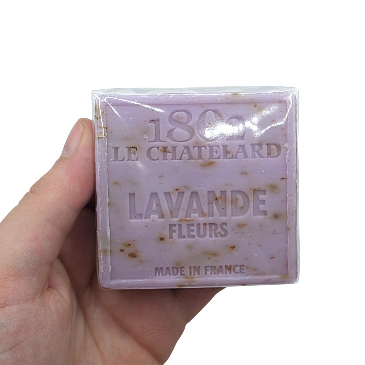 Savon de Marseille Naturel Exfoliant FLEURS DE LAVANDE