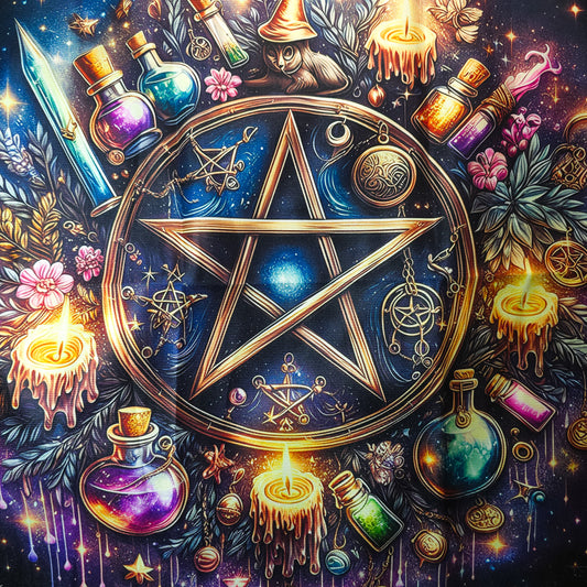 Nappe de Tarot POTIONS & PENTACLE