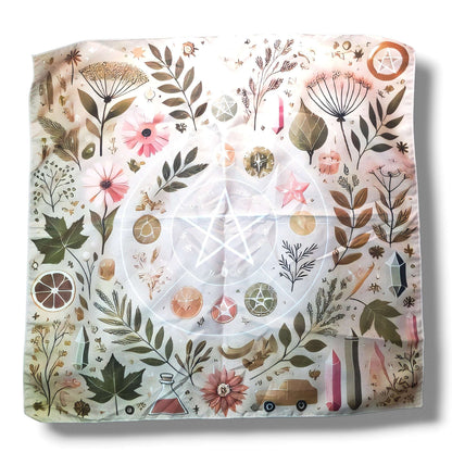Nappe de Tarot PENTAGRAMME VEGETAL