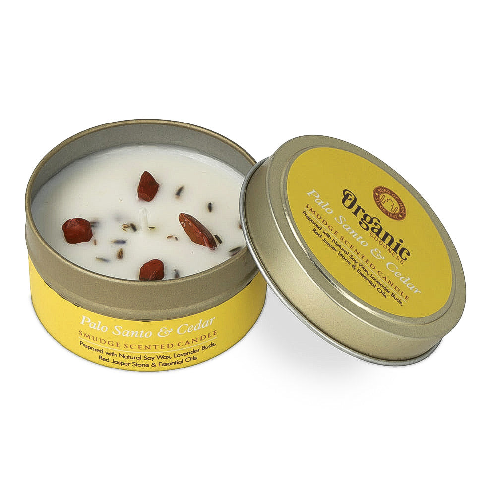 Coffret Bougie Parfumée Smudge Organic Goodness