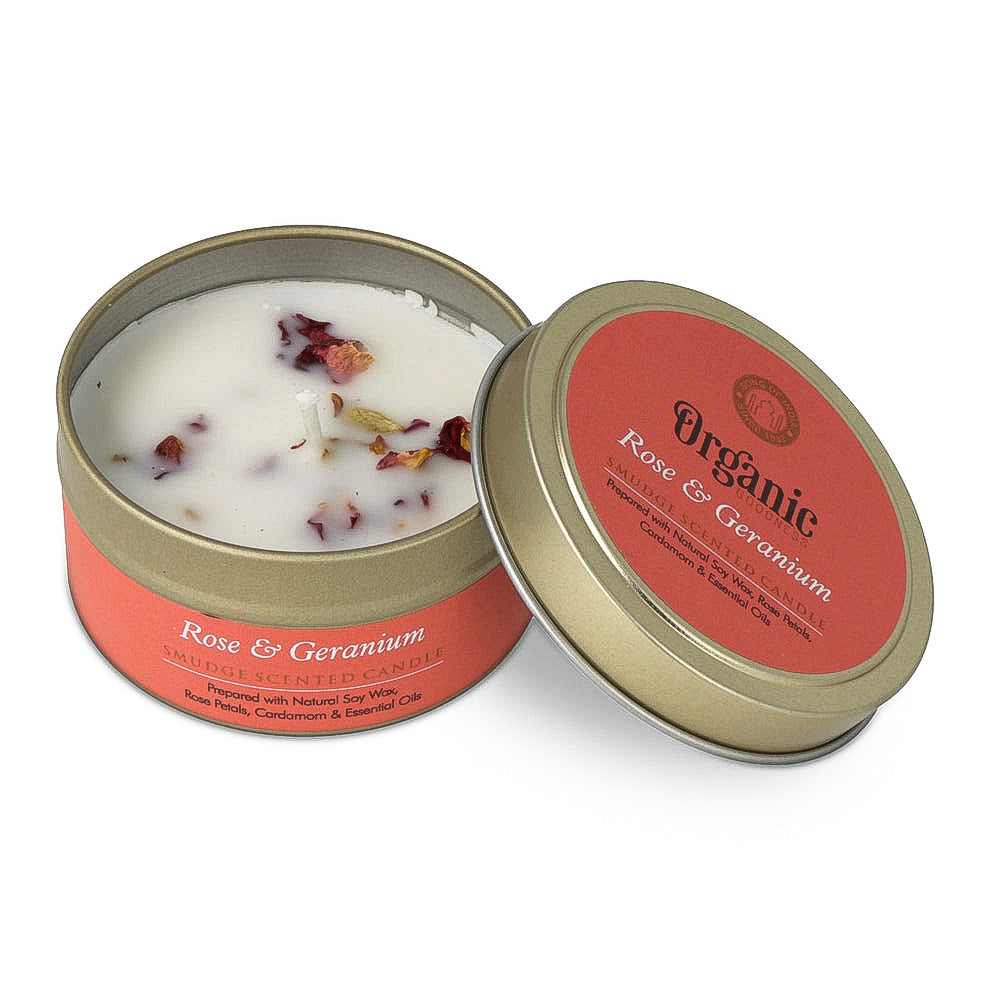Coffret Bougie Parfumée Smudge Organic Goodness