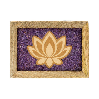 Boite à Bijoux LOTUS AMETHYSTE