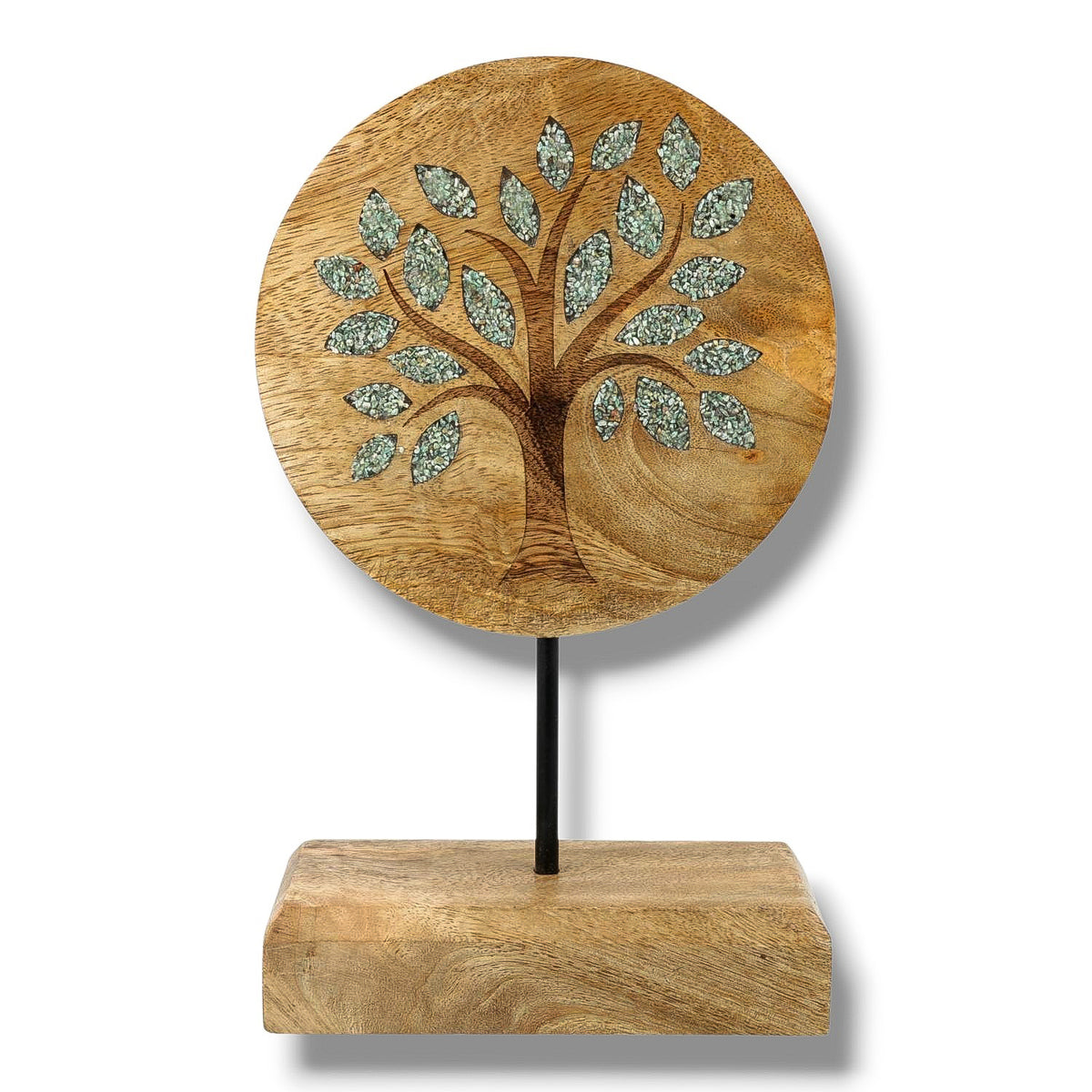 Deco Arbre de Vie avec Aventurine Verte sur socle