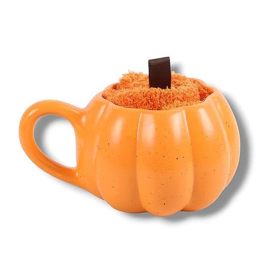 Tasse Citrouille avec Chaussettes