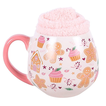 Tasse Biscuits au Gingembre avec Chaussettes
