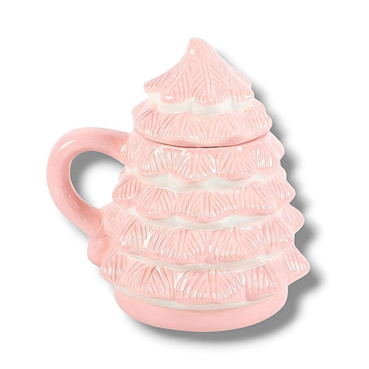 Tasse Sapin de Noel Rose