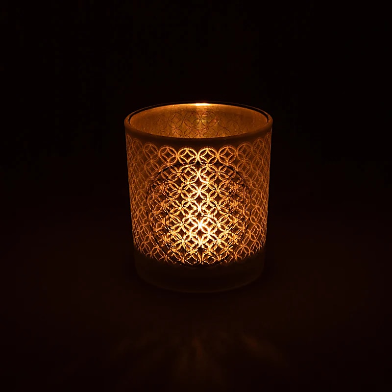 Photophore Givré FLEUR DE VIE