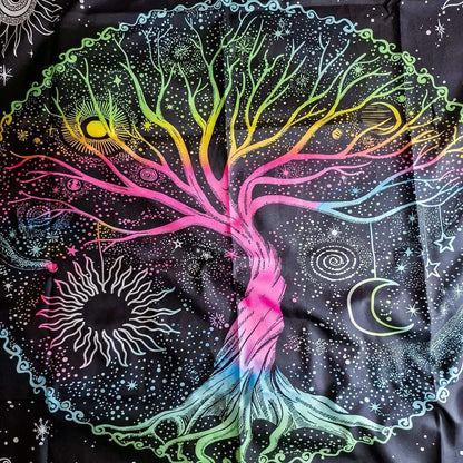 Tenture ARBRE DE VIE COLORE