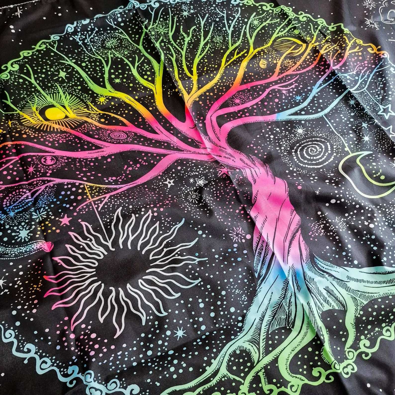 Tenture ARBRE DE VIE COLORE