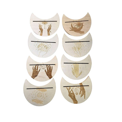 Petits Supports de Cartes Oracles BOIS NATUREL