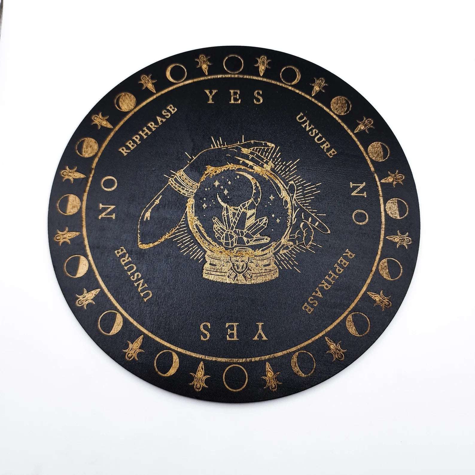 Planche de Radiesthésie BOULE CRISTAUX