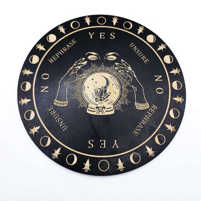 Planche de Radiesthésie BOULE DE CRISTAL