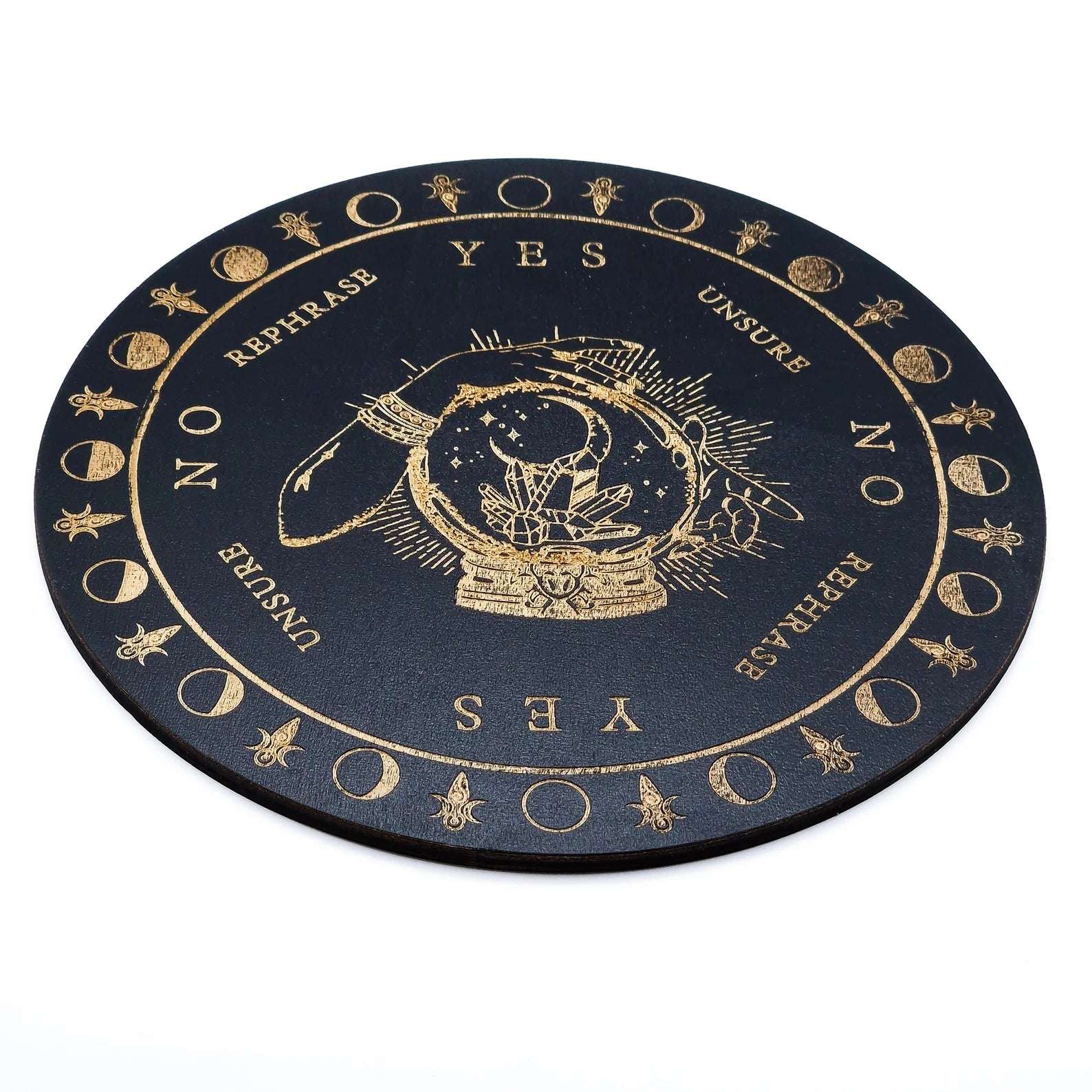 Planche de Radiesthésie BOULE CRISTAUX