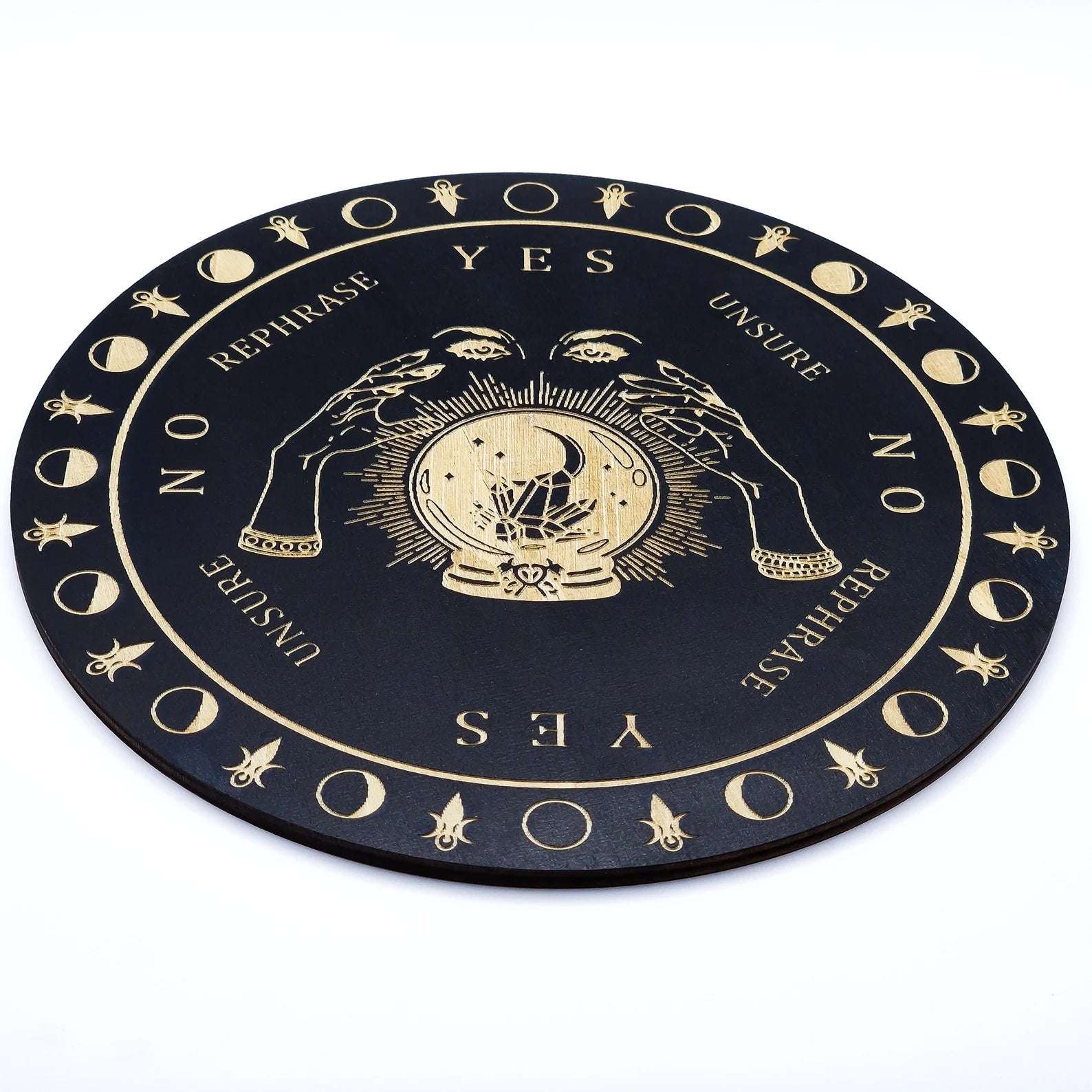 Planche de Radiesthésie BOULE DE CRISTAL