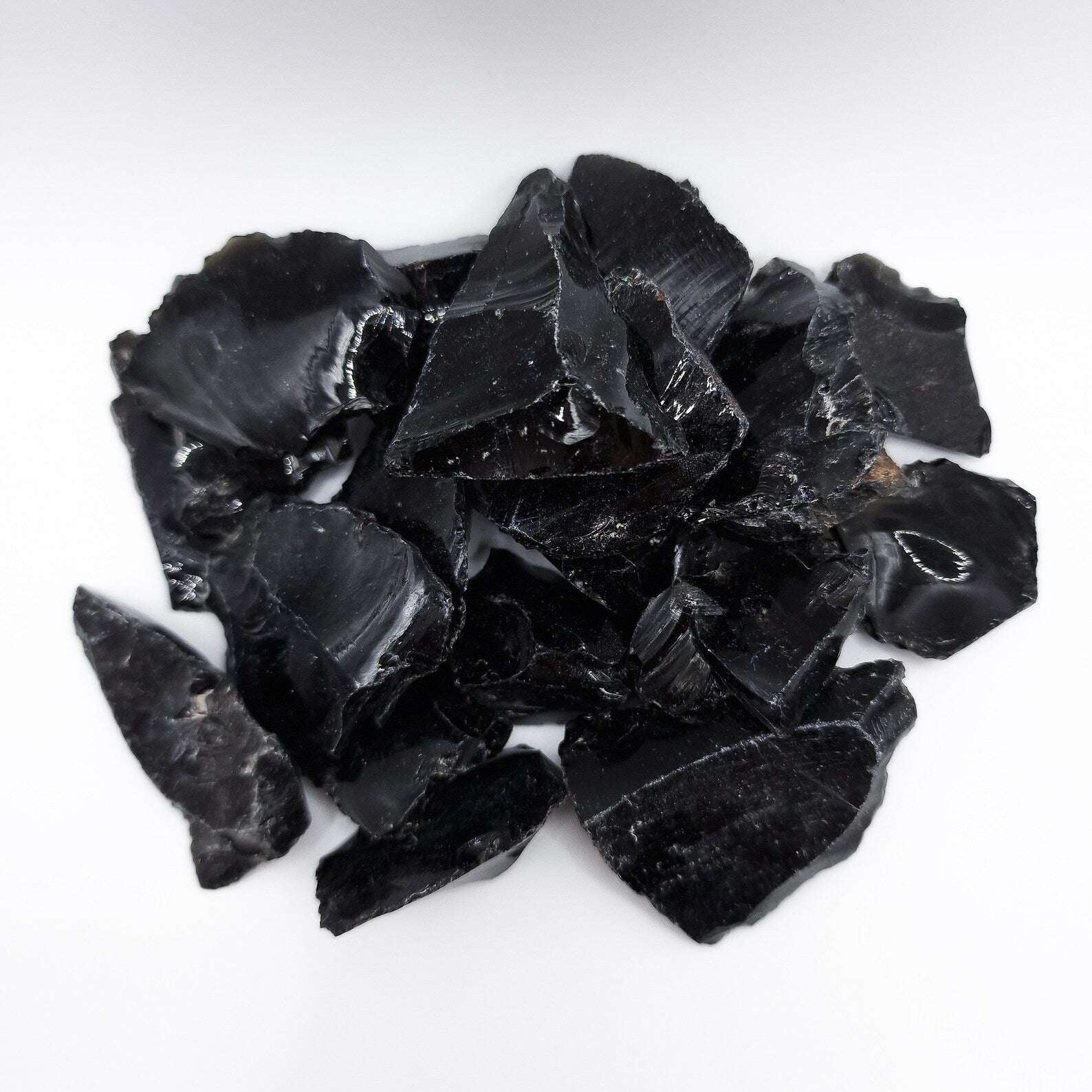 Pierre Brute OBSIDIENNE NOIRE A