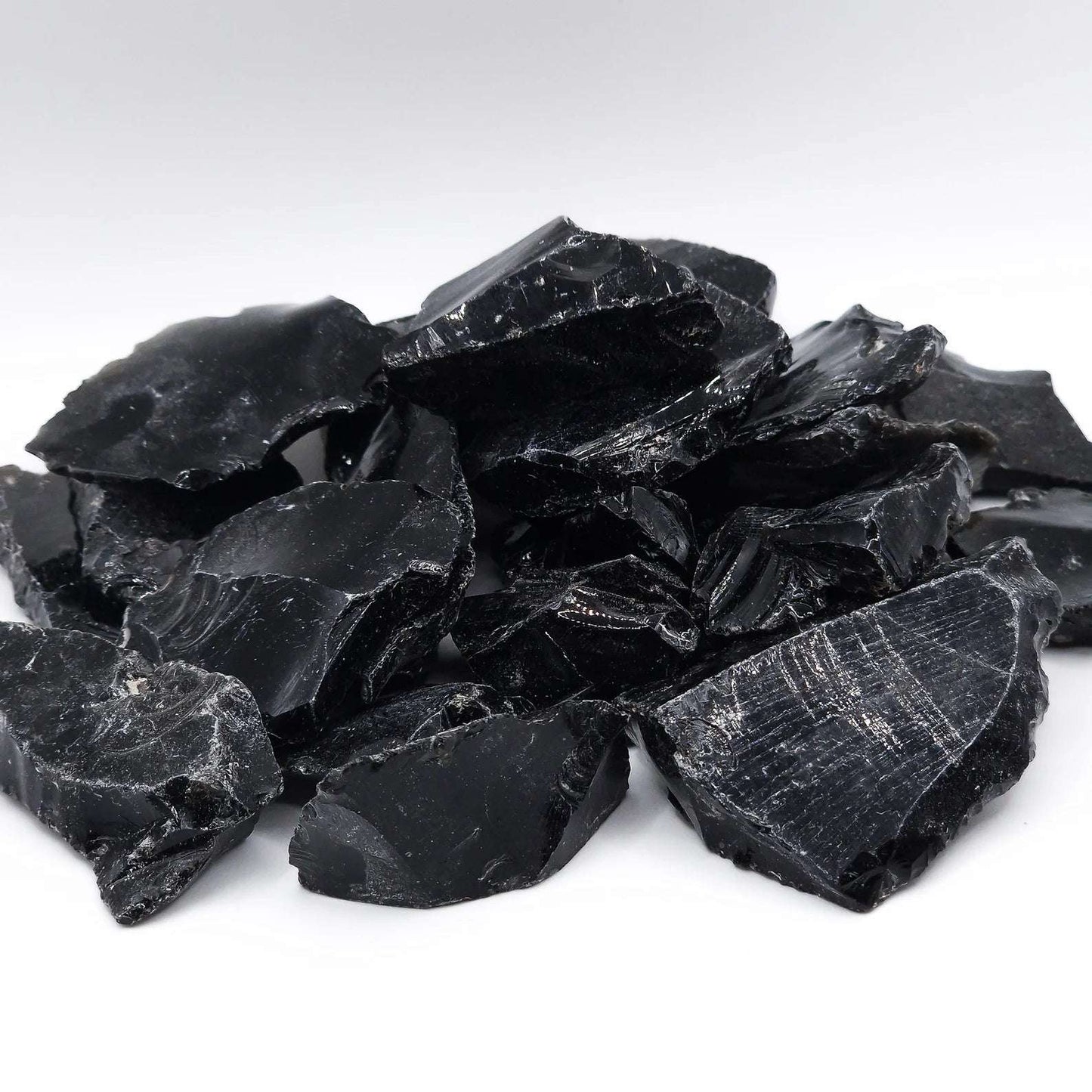 Pierre Brute OBSIDIENNE NOIRE A