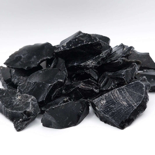 Pierre Brute OBSIDIENNE NOIRE A
