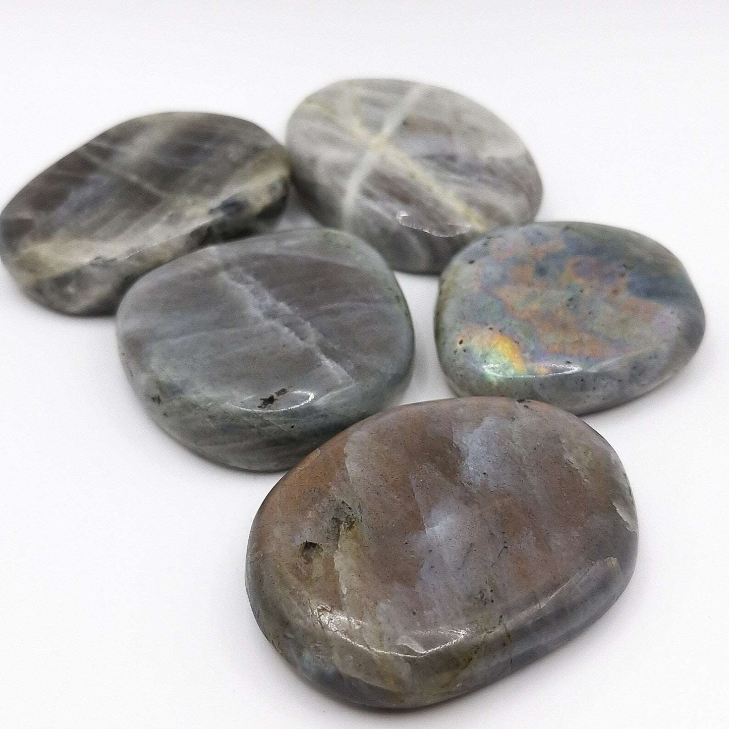 Pierre Plate LABRADORITE VIOLETTE AA