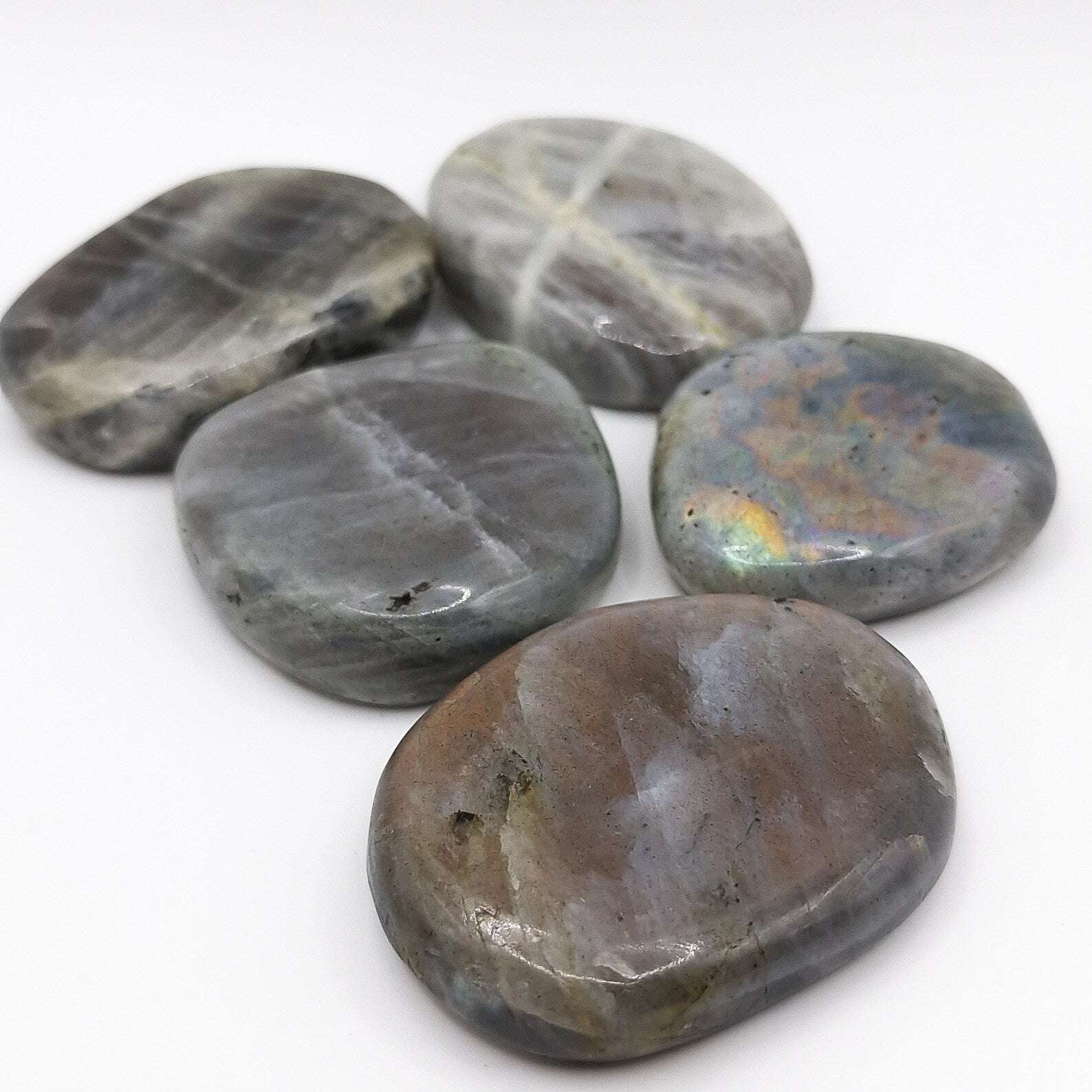 Pierre Plate LABRADORITE VIOLETTE AA