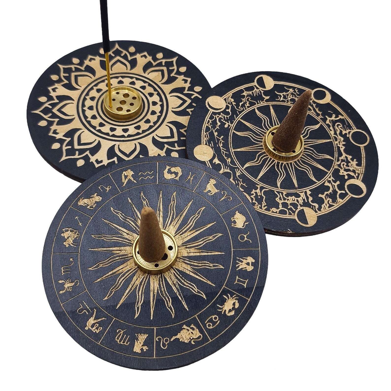 Porte Encens MANDALA LUNES ASTRO