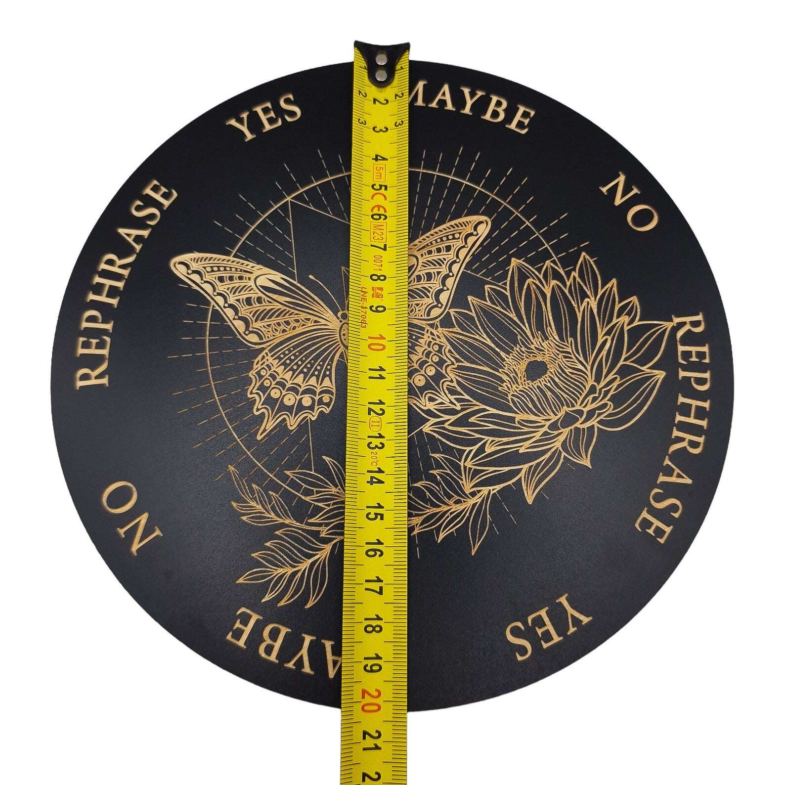 Planche de Radiesthésie PAPILLON LOTUS