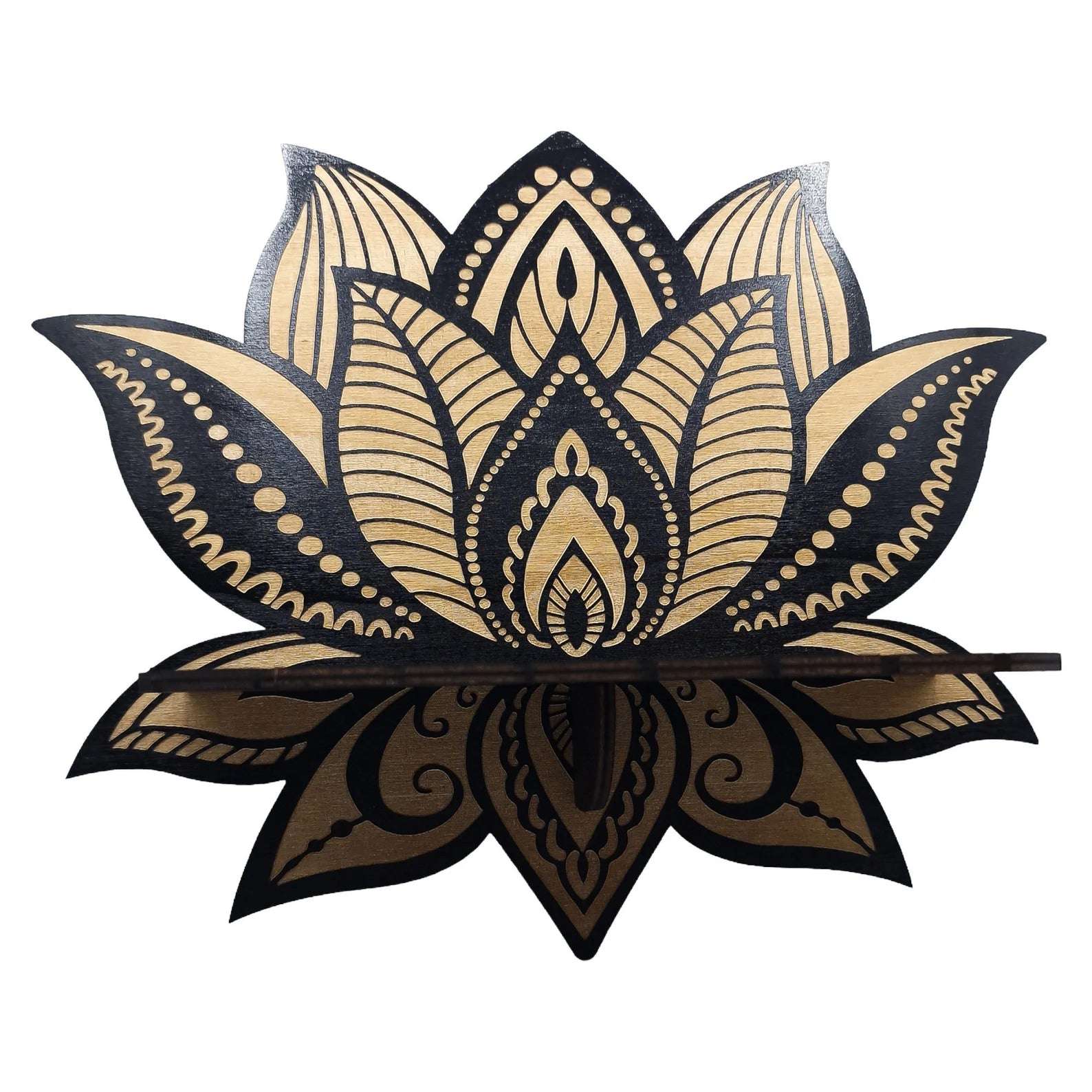 Support à Pendule LOTUS BEIGE