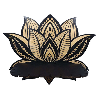 Support à Pendule LOTUS BEIGE