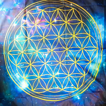 Nappe de Tarot FLEUR DE VIE