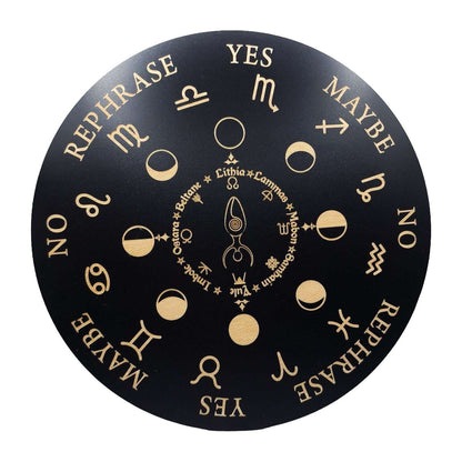 Planche de Radiesthésie FEMME WICCAN