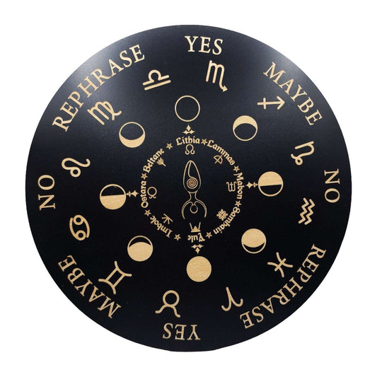 Planche de Radiesthésie FEMME WICCAN