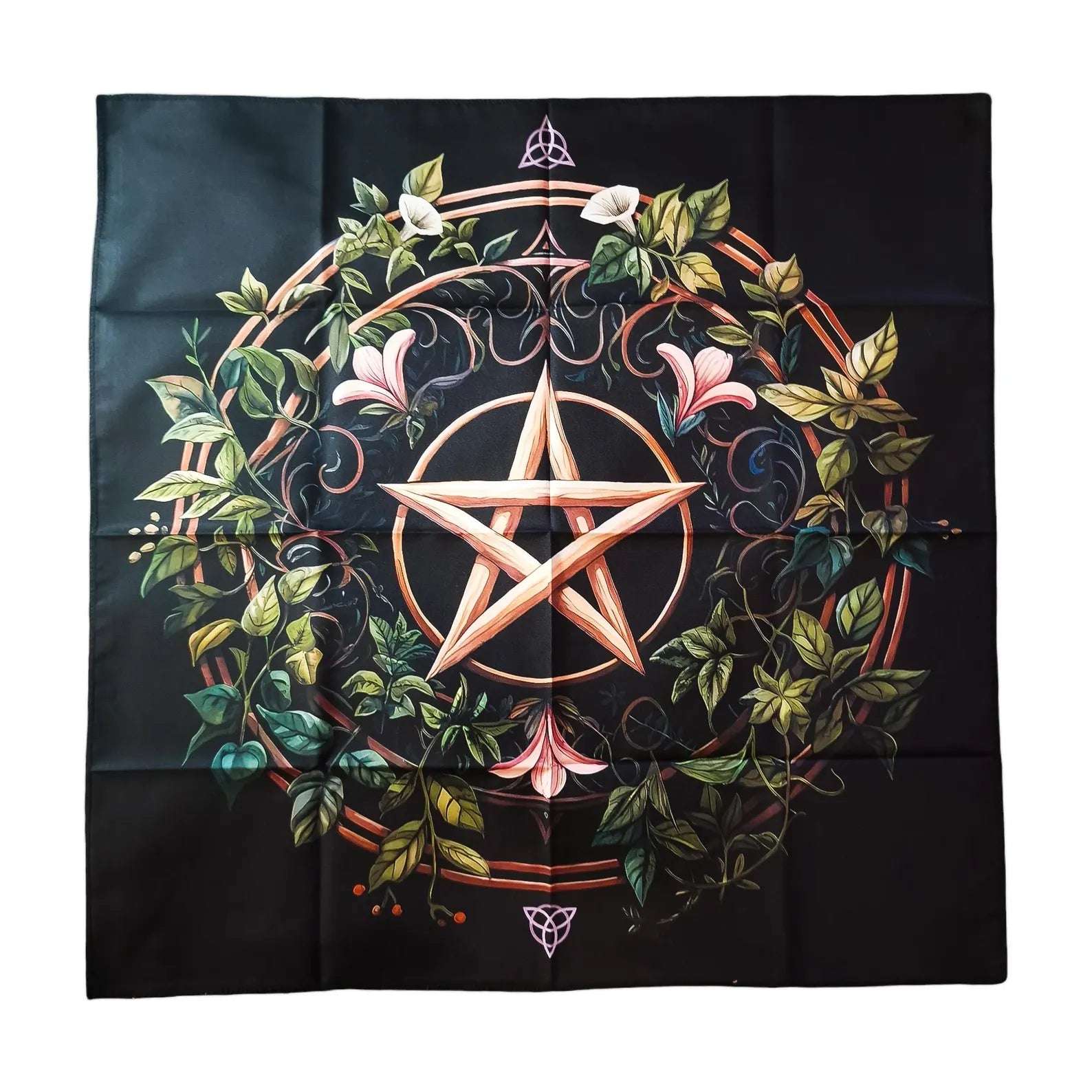Nappe de Tarot PENTAGRAMME & TRIQUETRA