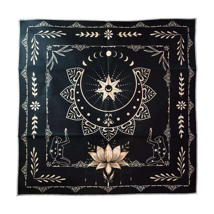 Nappe de Tarot LUNE LOTUS