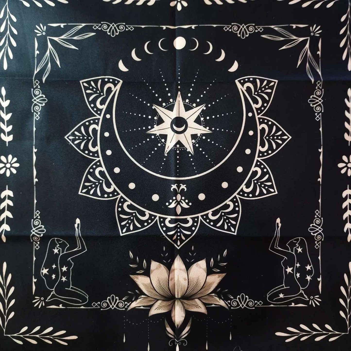 Nappe de Tarot LUNE LOTUS