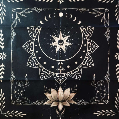 Nappe de Tarot LUNE LOTUS
