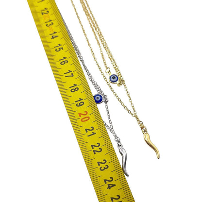 Colliers OEIL CORNE ITALIENNE