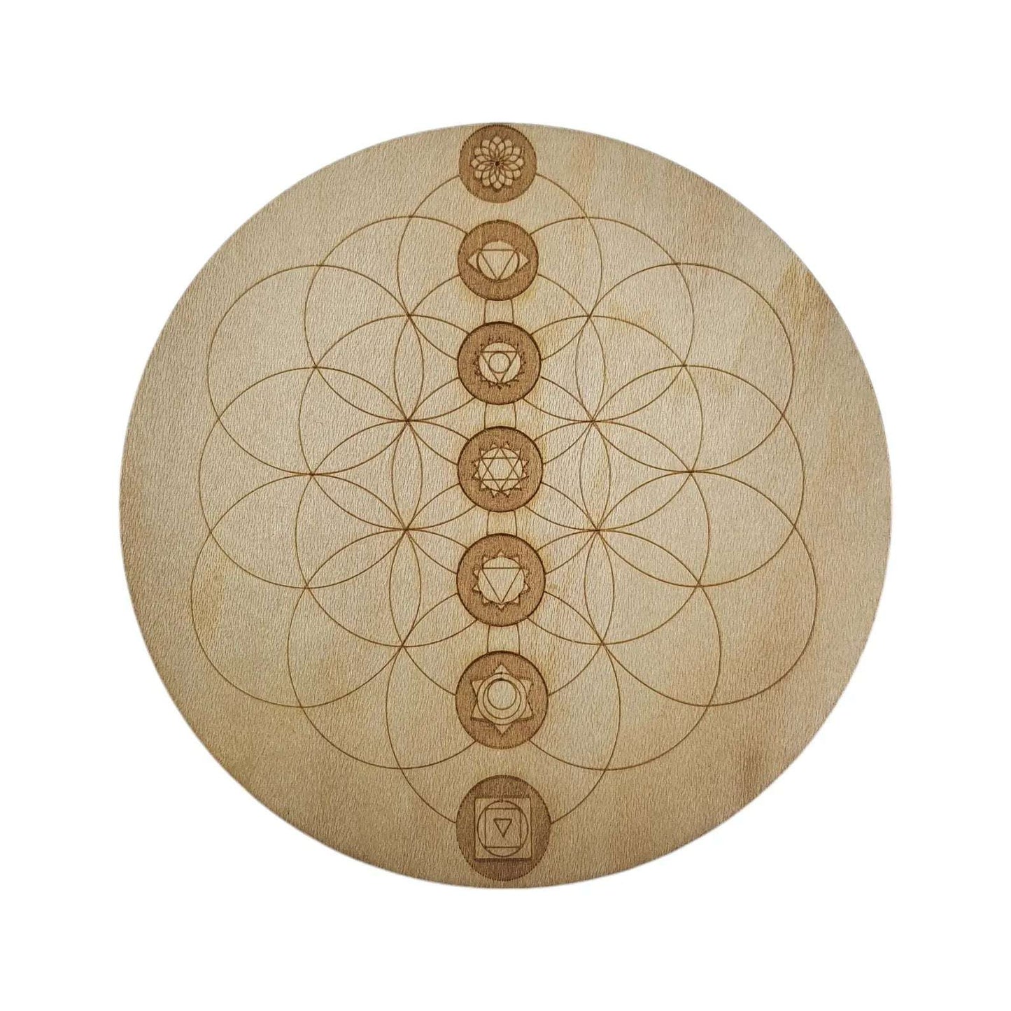 GRAINE DE VIE 7 CHAKRAS EN BOIS