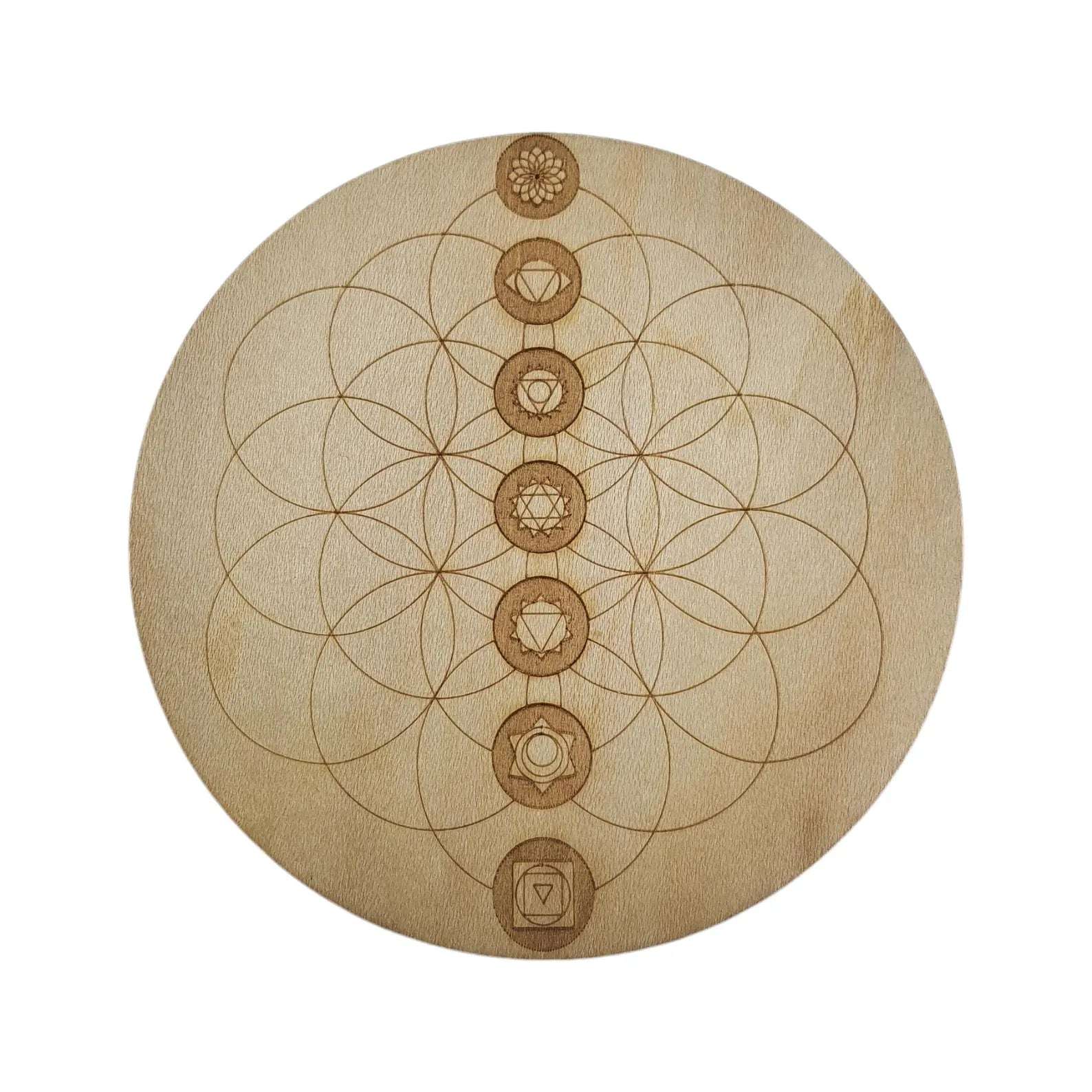 GRAINE DE VIE 7 CHAKRAS EN BOIS