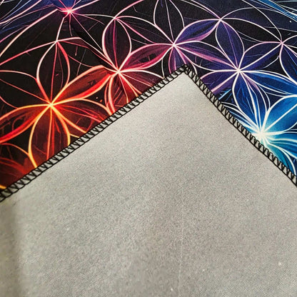 Nappe de Tarot FLEUR DE VIE CHAKRAS