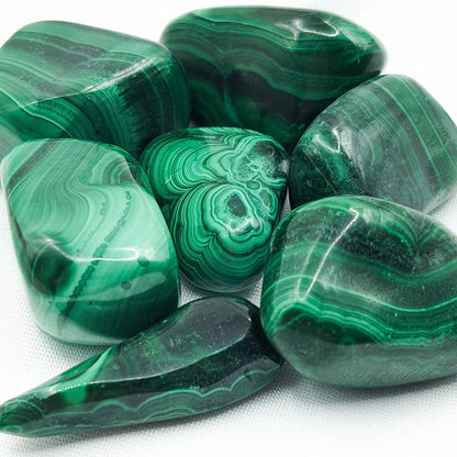 Pierre Roulée MALACHITE AA