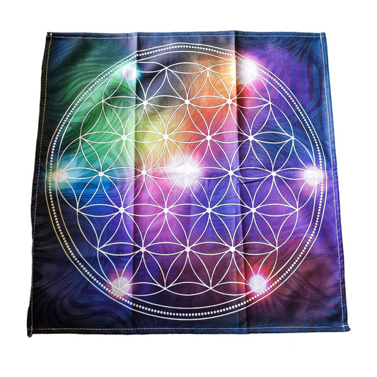 Nappe de Tarot FLEUR DE VIE