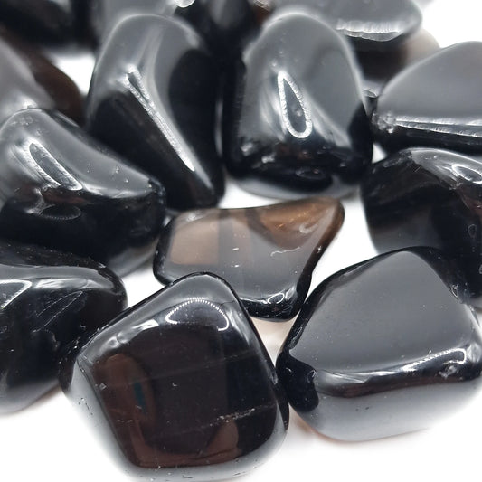 Pierre Roulée OBSIDIENNE LARME D'APACHE A