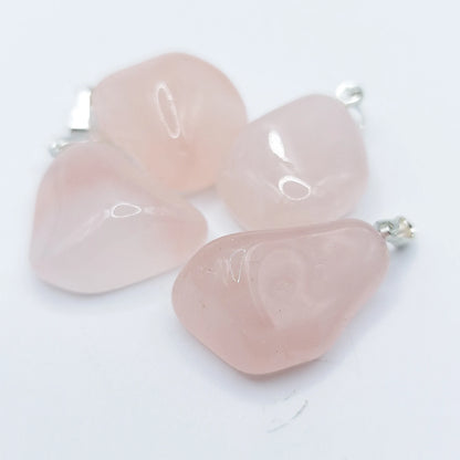 Pendentif QUARTZ ROSE A