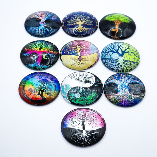 Cabochons ARBRE DE VIE