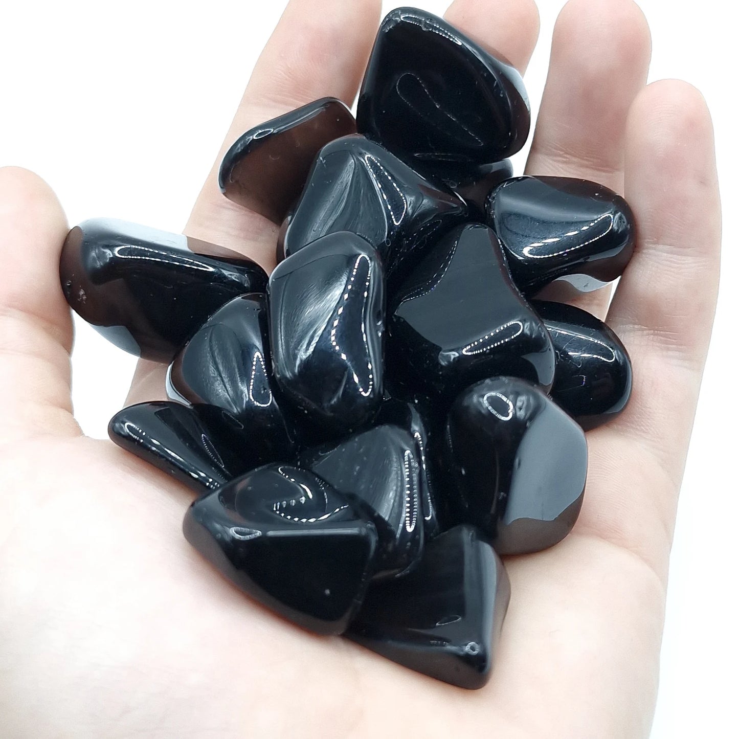 Pierre Roulée OBSIDIENNE LARME D'APACHE A