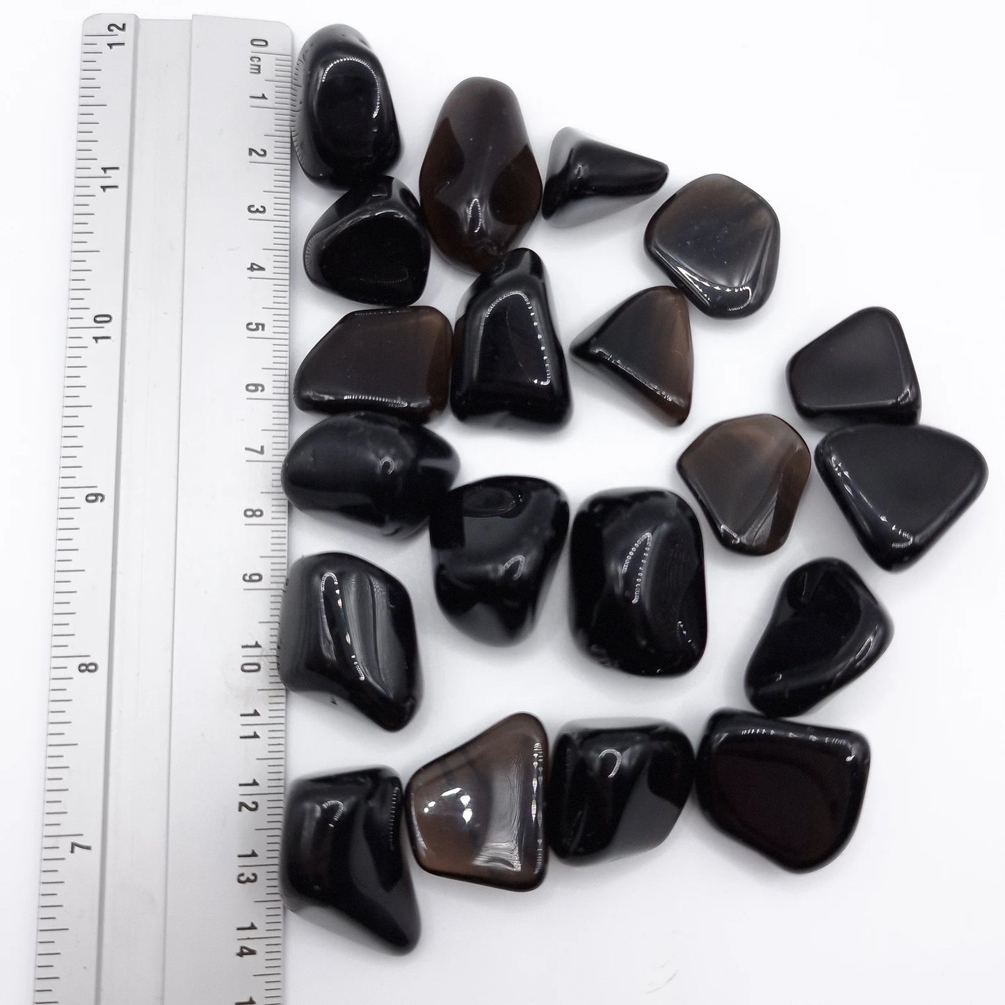 Pierre Roulée OBSIDIENNE LARME D'APACHE A