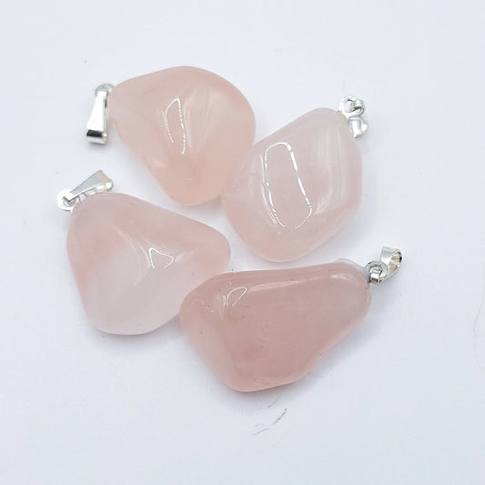 Pendentif QUARTZ ROSE A