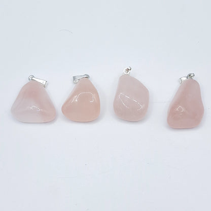 Pendentif QUARTZ ROSE A