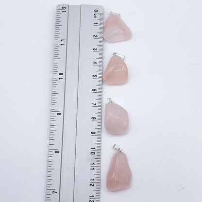 Pendentif QUARTZ ROSE A